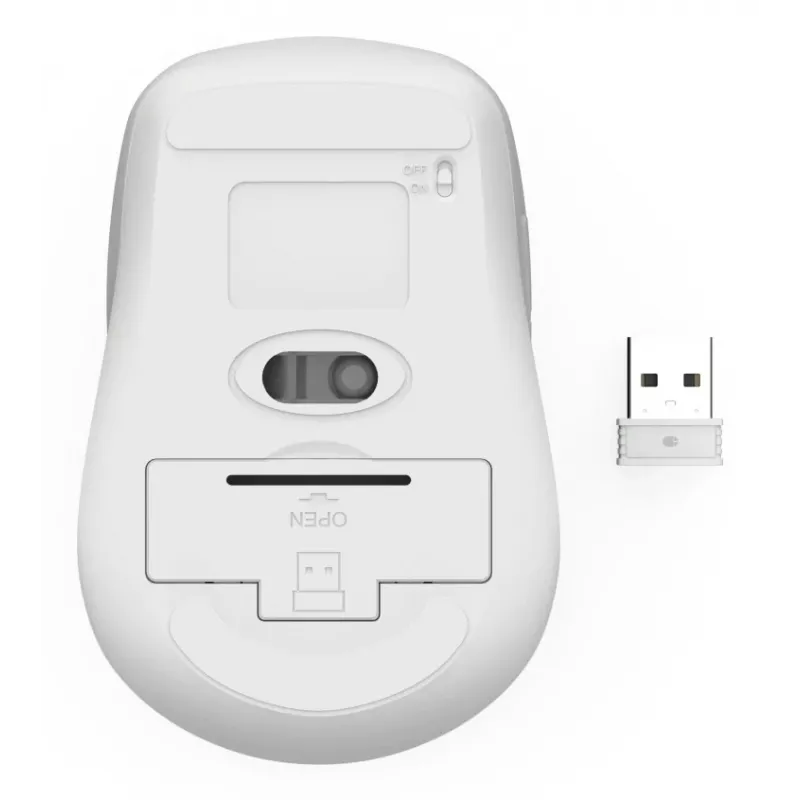 Rato Hama WM-450 Escritório Destro RF Wireless + Bluetooth Ótico 1600 DPI