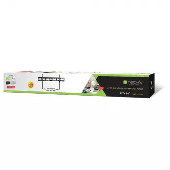 Suporte de parede Techly para TV LED-LCD 42-80 Ultra fino Fixed H400mm” ICA-PLB 840