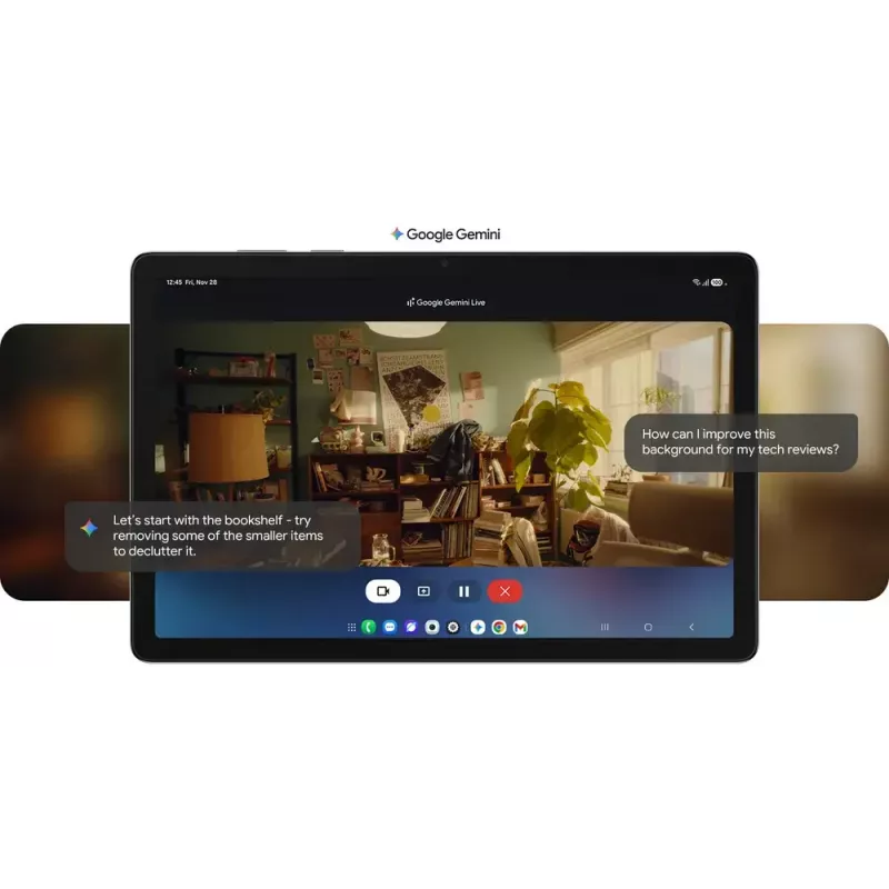 Tablet Samsung Galaxy Tab A11+ 5G (11 polegadas) — ecrã de 11 polegadas, 1920x1200, 256 GB, 8 GB RAM, câmara traseira de 8 MP, câmara frontal de 5 MP, 5G, IP52, Cinzento