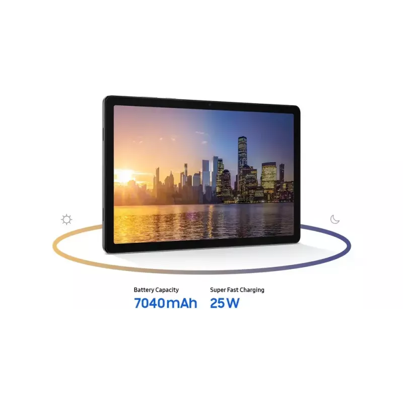 Tablet Samsung Galaxy Tab A11+ 5G (11 polegadas) — ecrã de 11 polegadas, 1920x1200, 256 GB, 8 GB RAM, câmara traseira de 8 MP, câmara frontal de 5 MP, 5G, IP52, Cinzento