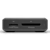 Leitor de cartões SANDISK PRO-READER USB 3.2 Gen 2 (Type-C) — compatível com MicroSD e SD, preto/cinzento, 60×115,3×19,1 mm