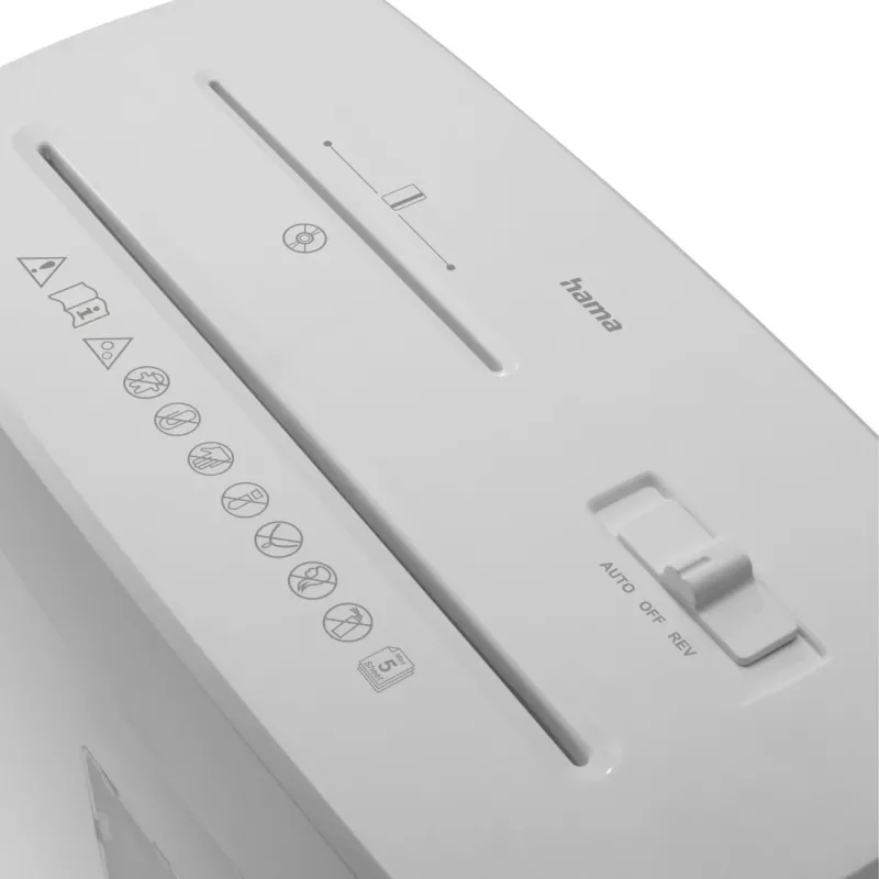 Hama Prime M50CD-W destruidora de documentos microcorte 68 dB 22 cm branco