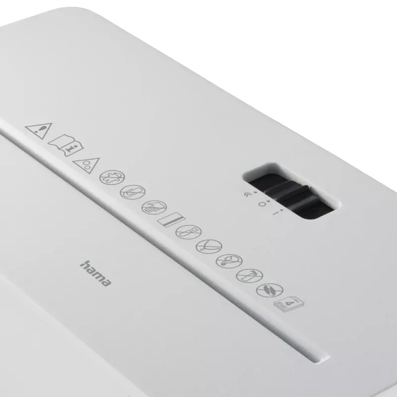 Hama Safe X40-W destruidora de documentos corte cruzado 64 dB 22 cm branco