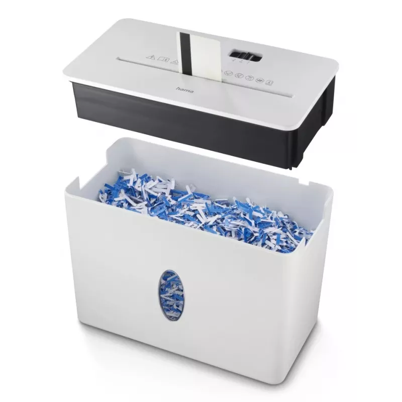 Hama Safe X40-W destruidora de documentos corte cruzado 64 dB 22 cm branco