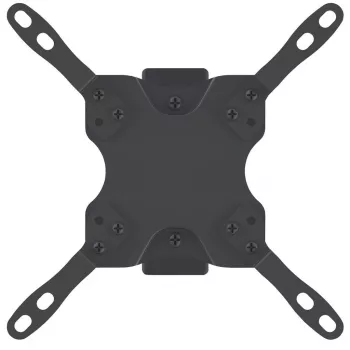 Manhattan suporte de parede para TV e monitores (inclinável e orientável, 2 articulações), para ecrãs de 33 cm (13 polegadas) a 106,7 cm (42 polegadas), compatibilidade VESA: todas entre 75x75 mm e 200x200 mm – verifique as dimensões dos quatro orifícios de fixação na parte traseira do ecrã para garantir a compatibilidade, máx. 20 kg, suporte
