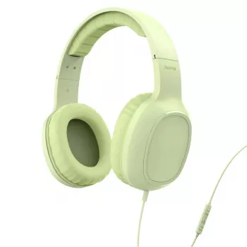 Headset Hama Fun C com fios USB Type-C verde 20-20000 Hz 1,2m