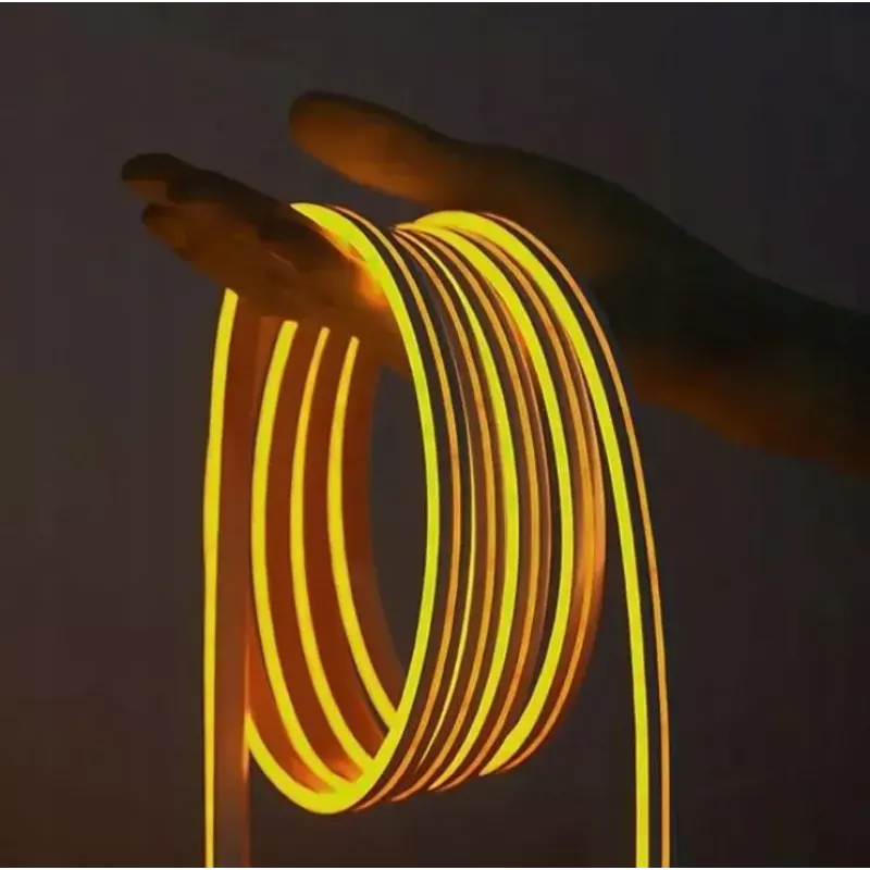 Luz néon LED Vention PAEWJ-EU 5 m, silicone, DC 12V, 72 LEDs/m, 15 W, IP65, comando IR