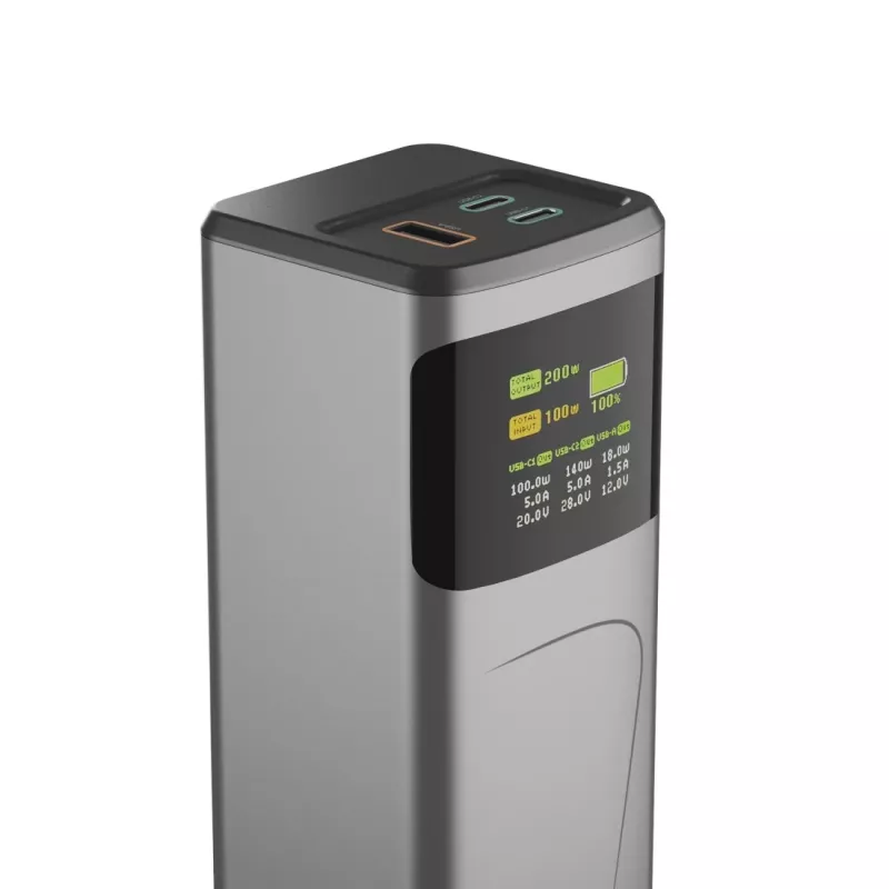 Hama High Power Lithium-Ion (Li-Ion) 24000 mAh cinzento