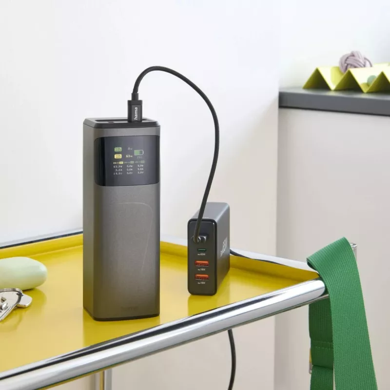Hama High Power Lithium-Ion (Li-Ion) 24000 mAh cinzento