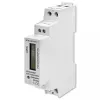 Contador de eletricidade monofásico QOLTEC 50887 1 fase 230V LCD fino
