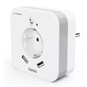 Luz noturna de encaixe Hama 00223507 branco quente LED 3000K