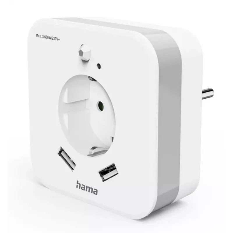 Luz noturna de encaixe Hama 00223507 branco quente LED 3000K