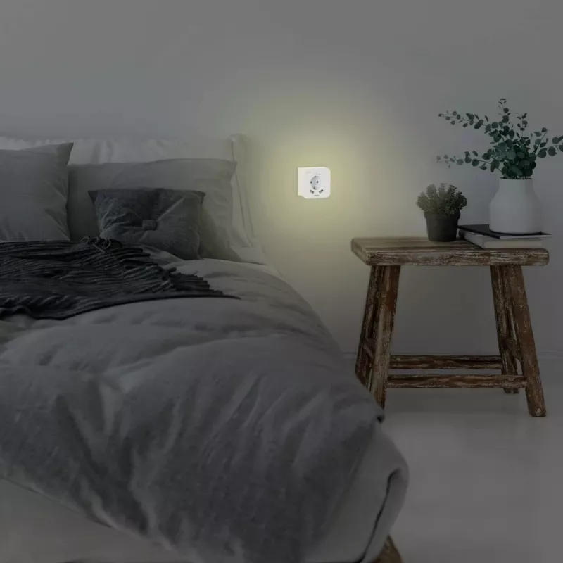 Luz noturna de encaixe Hama 00223507 branco quente LED 3000K