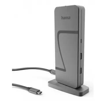 Hama Connect2Office Speed USB 3.2 Gen 1 (3.1 Gen 1) Type-C 40000 Mbit/s Antracite