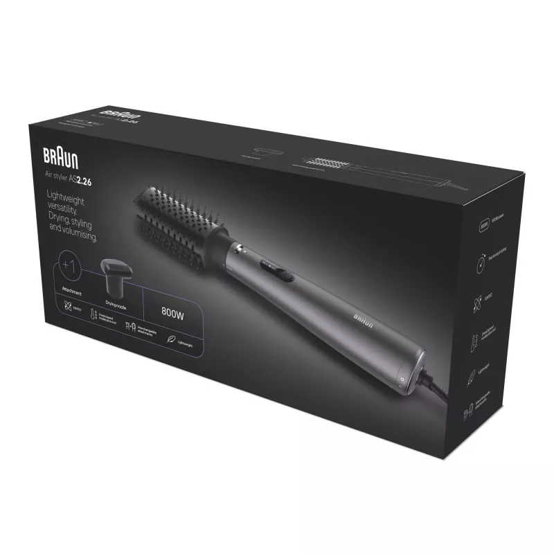 Modelador de cabelo Braun AS2.26 Preto 800 W 1,95 m