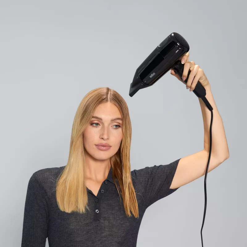 Secador de cabelo BRAUN BRHD150E 1500W design compacto, 1500 W, cabo dobrável