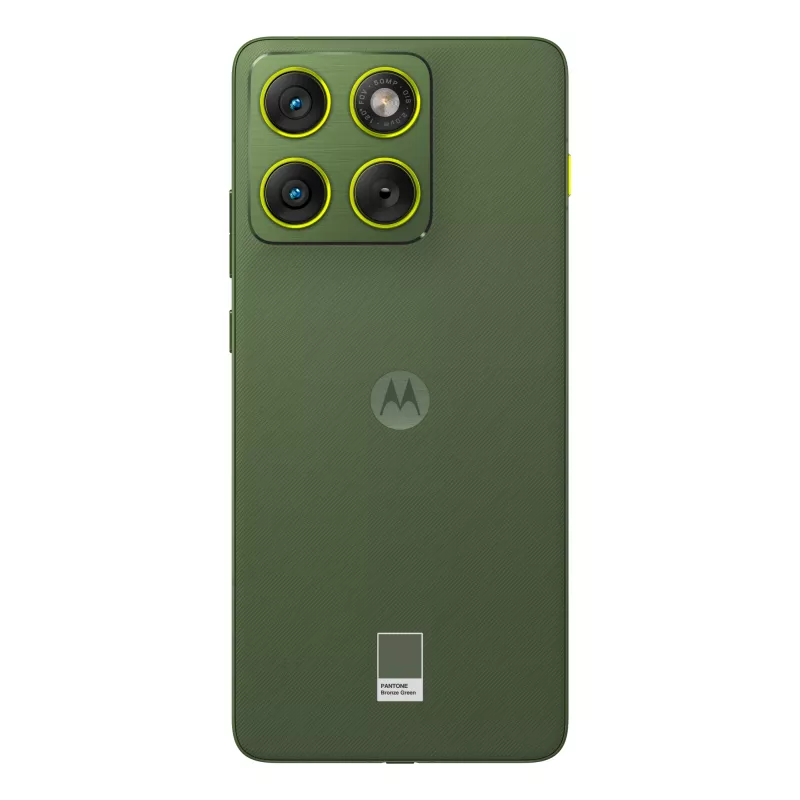 Smartphone Motorola edge 70 — 6,7 polegadas P-OLED, Snapdragon 7 Gen 4, 12 GB RAM, 512 GB, Dual SIM, 4800 mAh, Verde, IP68/IP69