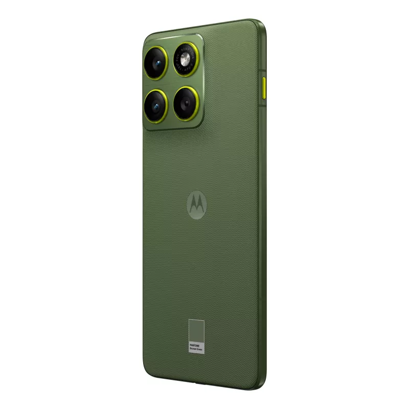 Smartphone Motorola edge 70 — 6,7 polegadas P-OLED, Snapdragon 7 Gen 4, 12 GB RAM, 512 GB, Dual SIM, 4800 mAh, Verde, IP68/IP69