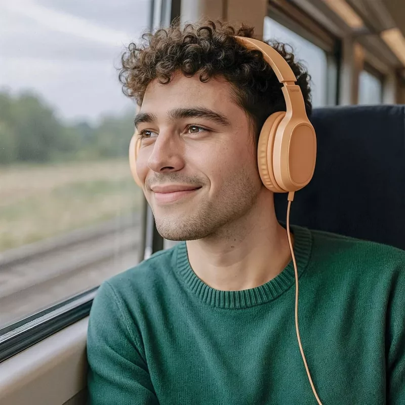 Headset Hama Fun C com fios arco de cabeça chamadas/música USB Type-C Laranja