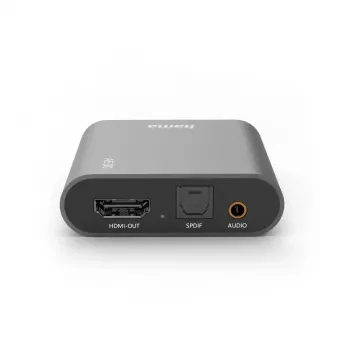 Divisor de áudio Hama 00205100 Prateado HDMI 3,5 mm
