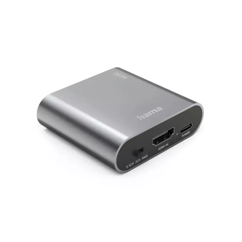 Divisor de áudio Hama 00205100 Prateado HDMI 3,5 mm