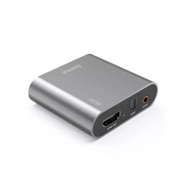 Divisor de áudio Hama 00205100 Prateado HDMI 3,5 mm