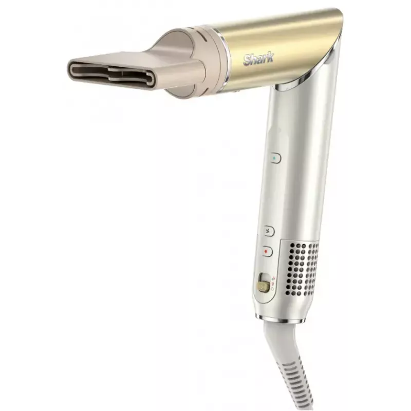 Shark HD6051SEU Airflow Multistyler Ferramenta de styling de cabelo, dourado, 1500 W, 2,44 m