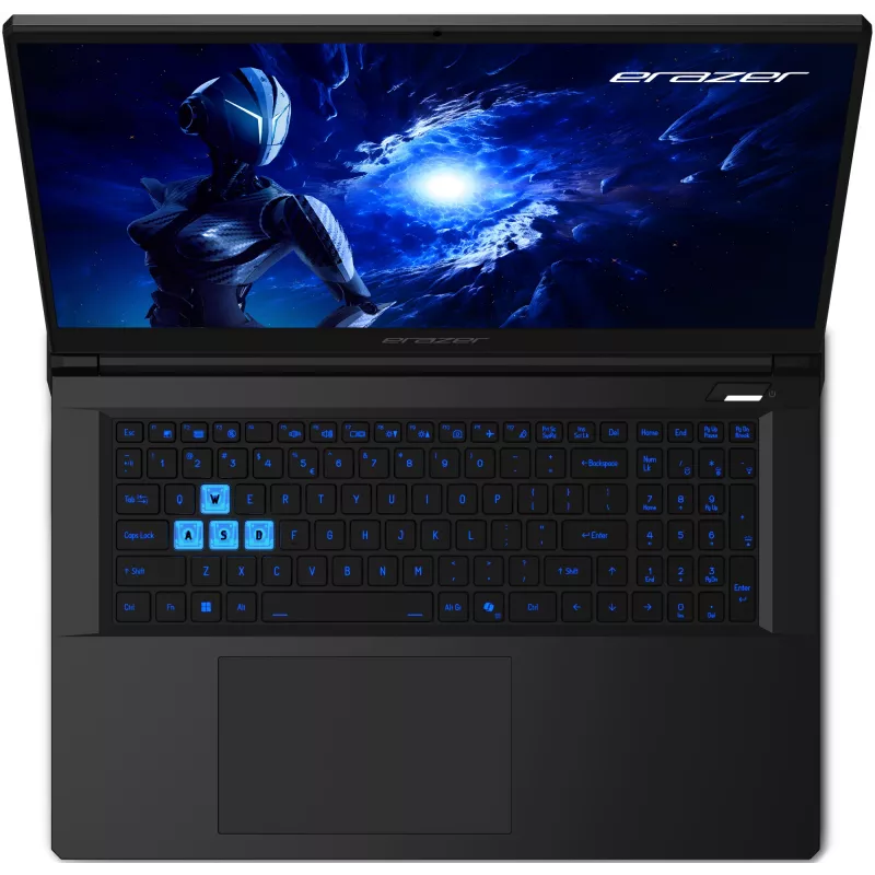 ERAZER Scout 17 E1 MD62758 portátil, Intel Core 5 210H, 43,9 cm (17,3 polegadas) Full HD 1920 x 1080, 16 GB DDR5-SDRAM, 1 TB SSD, NVIDIA GeForce RTX 5050, Wi-Fi 6, Windows 11 Home, preto