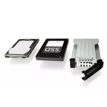 Suporte de disco Icy Dock MB991TRAY-B preto prateado
