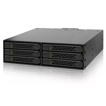 Conjunto de discos Icy Dock MB996SP-6SB preto