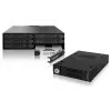 Tampa de baía de disco Icy Dock MB992TRAY-B preto prateado