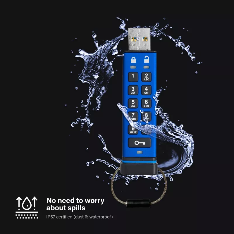 Pen drive USB iStorage 16GB USB Type-A IS-FL-DA3-256-16