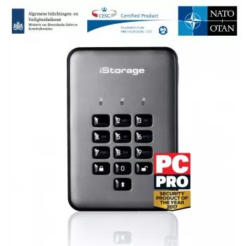 iStorage diskAshur PRO2 1 TB USB 3.2 Disco rígido externo