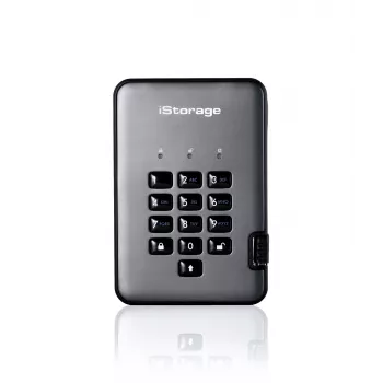 Disco rígido iStorage 2 TB USB 3.2 IS-DAP2-256-2000-C-G