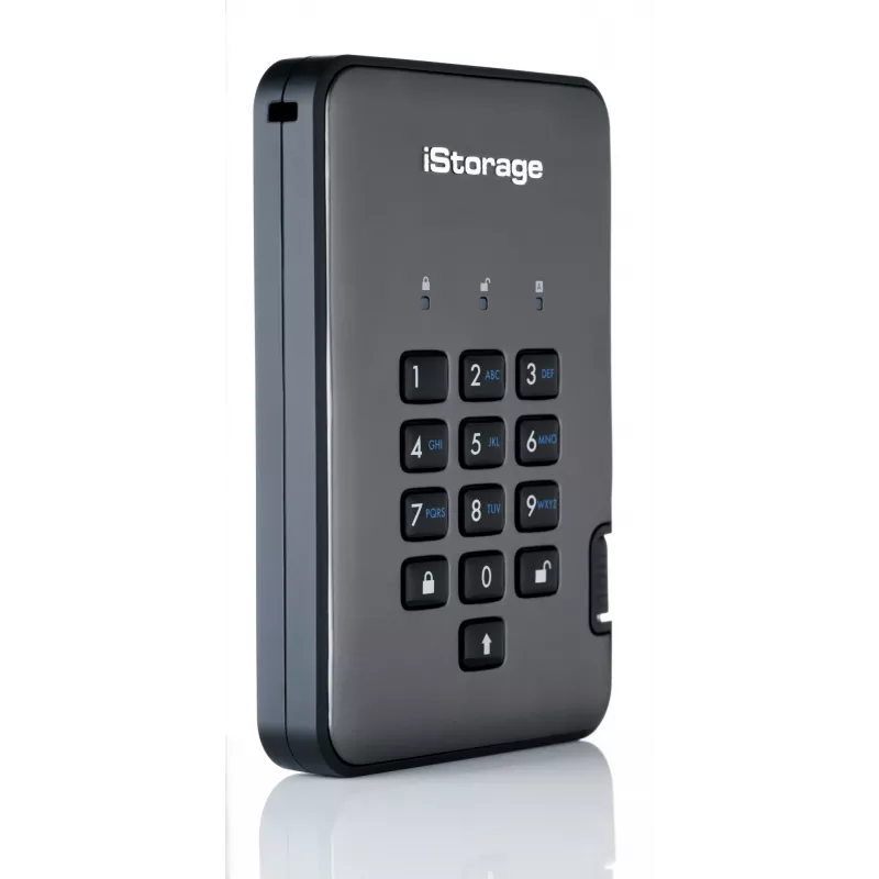 Unidade SSD iStorage 512 GB 2,5 polegadas USB 3.2 IS-DAP2-256-SSD-512-C-G