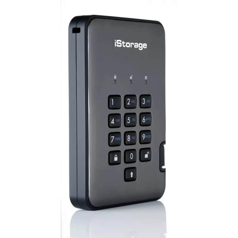 Unidade de estado sólido iStorage 1TB 2.5 USB 3.2 IS-DAP2-256-SSD-1000-C-G