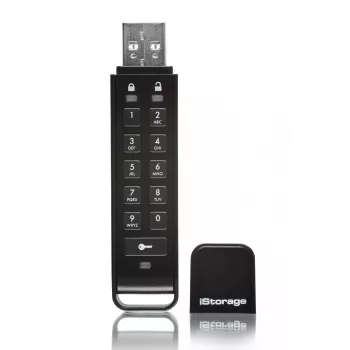 Pen drive USB iStorage 64GB USB Type-A IS-FL-DAP3-B-64