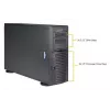 Caixa de computador Supermicro SuperWorkstation 7049A-T Rack 4U Preto