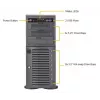 Caixa de computador Supermicro SuperWorkstation 7049A-T Rack 4U Preto