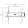 Suporte de parede InLine 23117A para TFT LED Plasma 32-70 polegadas