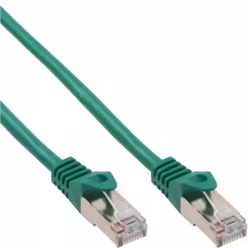 InLine Cabo de rede SF/UTP Cat.5e verde 0,25 m