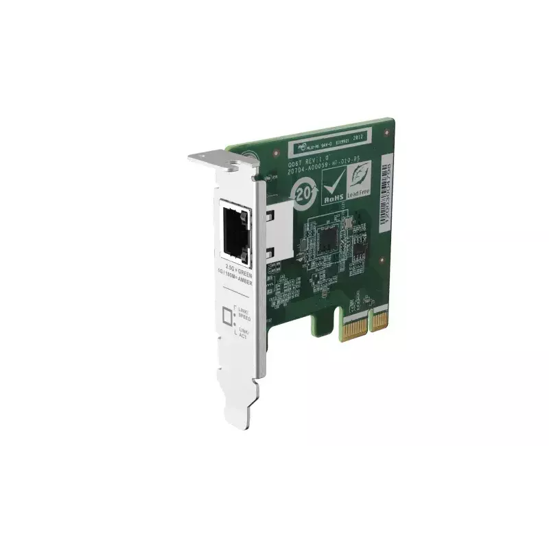 QNAP QXG-2G1T-I225 Placa de rede Interna Ethernet 2500 Mbit/s