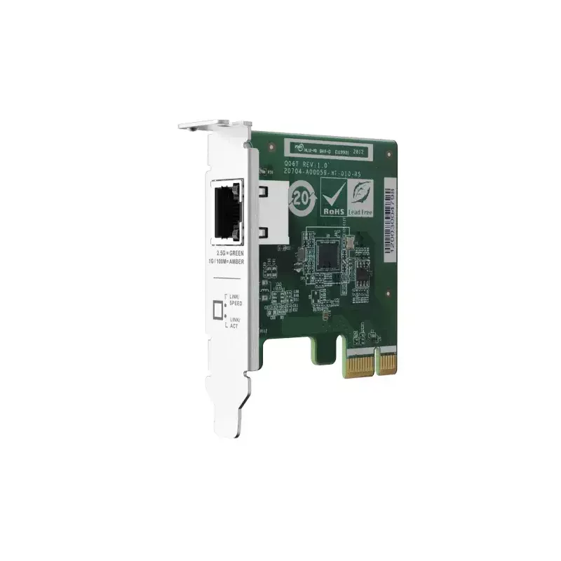 QNAP QXG-2G1T-I225 Placa de rede Interna Ethernet 2500 Mbit/s