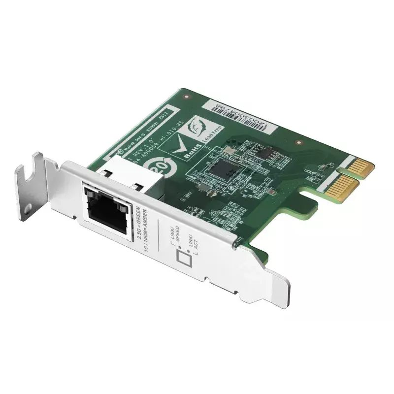 QNAP QXG-2G1T-I225 Placa de rede Interna Ethernet 2500 Mbit/s