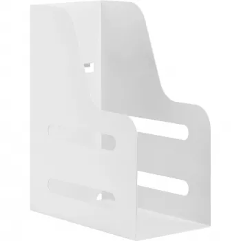 Suporte para documentos Slatwall InLine 23182C branco Aço 261x122x291mm