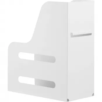 Suporte para documentos Slatwall InLine 23182C branco Aço 261x122x291mm