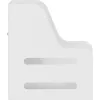 Suporte para documentos Slatwall InLine 23182C branco Aço 261x122x291mm