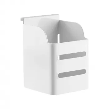 Caixa de canetas Slatwall InLine, branco, Aço, 1 kg, 68x70x100 mm