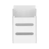 Caixa de canetas Slatwall InLine, branco, Aço, 1 kg, 68x70x100 mm