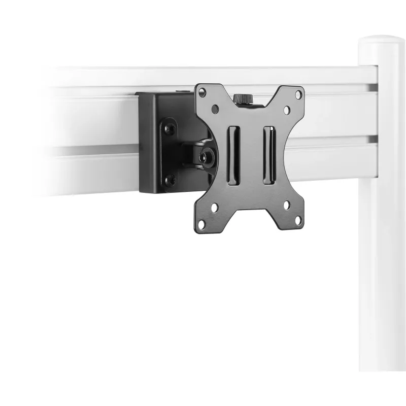 Suporte de monitor InLine para painel ranhurado curto 6,5 kg capacidade 13 polegadas